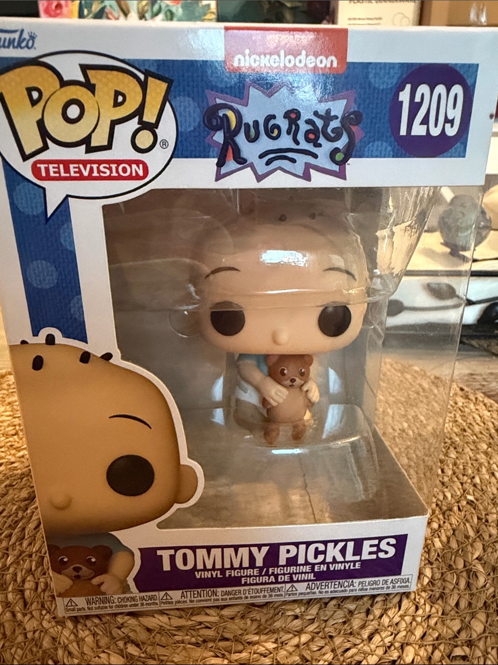 Funko Tommy Pickles Vinyl Figure - Light Blue Outfit & Cream Skin